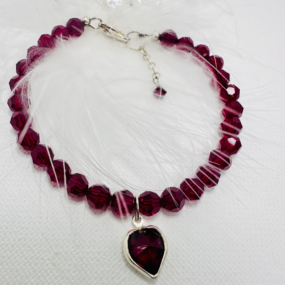 Crystals by Swarovski Bracelet, Beaded Bracelet, Sparkling Jewelry, Gift for Her - Picture 15 of 16